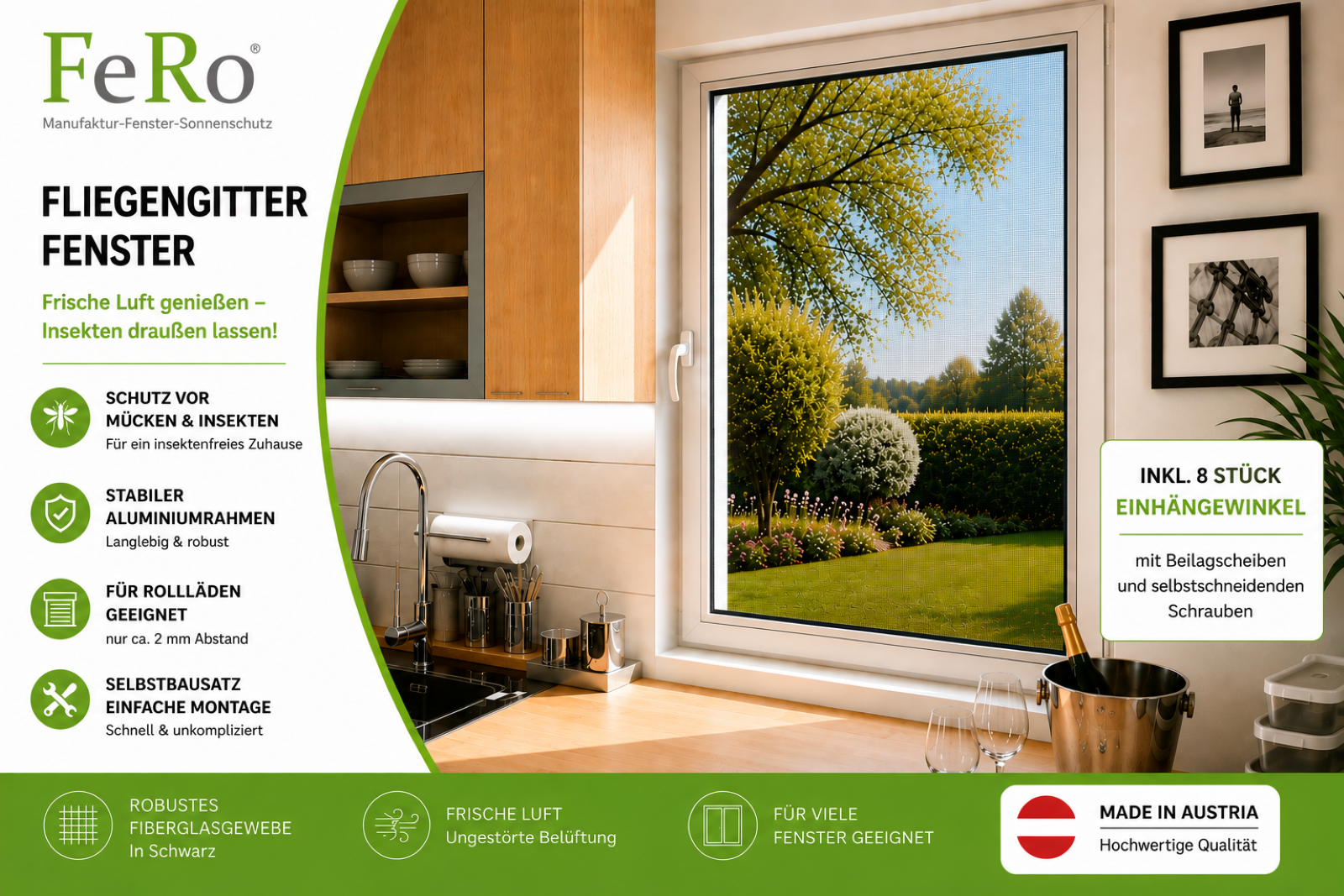 Fliegengitter für Fenster Fliegengitter für Fenster